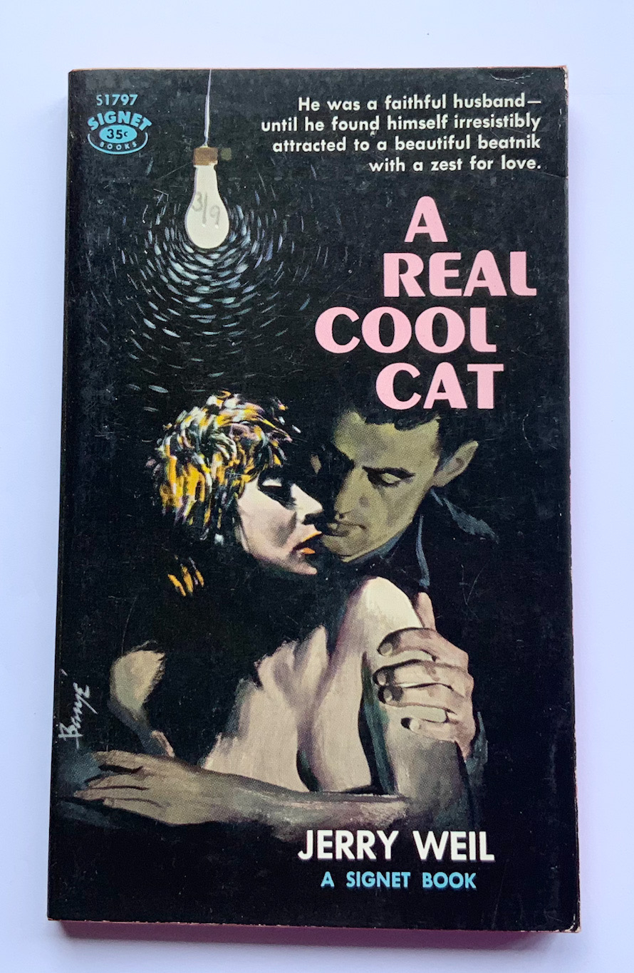 A REAL COOL CAT by Jerry Weil US crime book 1960